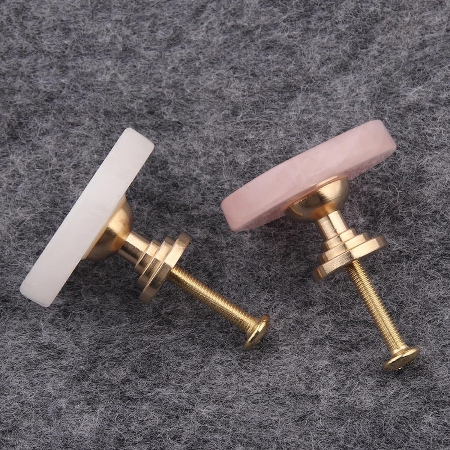 Cabinet Door Handles,Cabinet Pulls,Crystal Glass Cabinet Door Knobs Cupboard Wardrobe Drawer Pull Handles Wardrobe and Knobs 2Pcs Brass Knobs and Drawer Pulls Wardrobe Cabinet Door Dressing Table Knob