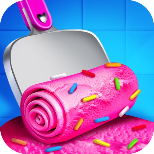 Dessert Maker DIY - Frozen Ice Cream Rolls Food FREE