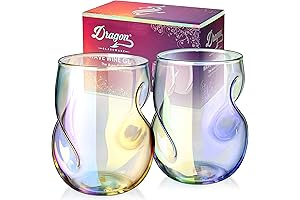 Dragon Glassware Stemless Wine Glasses