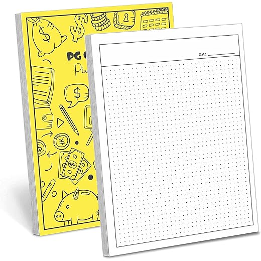 5 mm Grid Paper Notepad A4 Size 50 Sheets