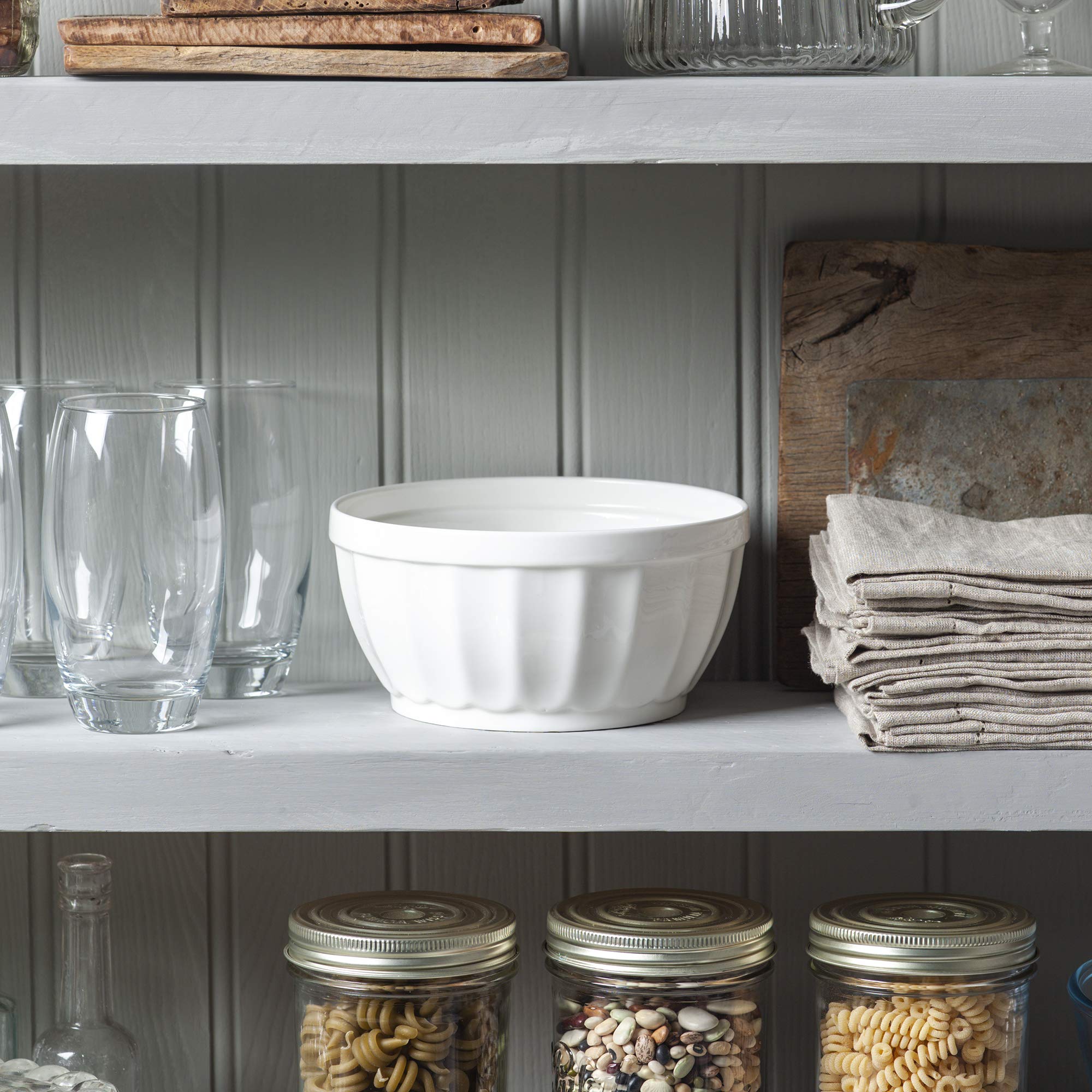 Porta Toast In Porcellana WM Bartleet - 4 Fessure, Bianco, Lavabile In Lavastoviglie - Foto 4