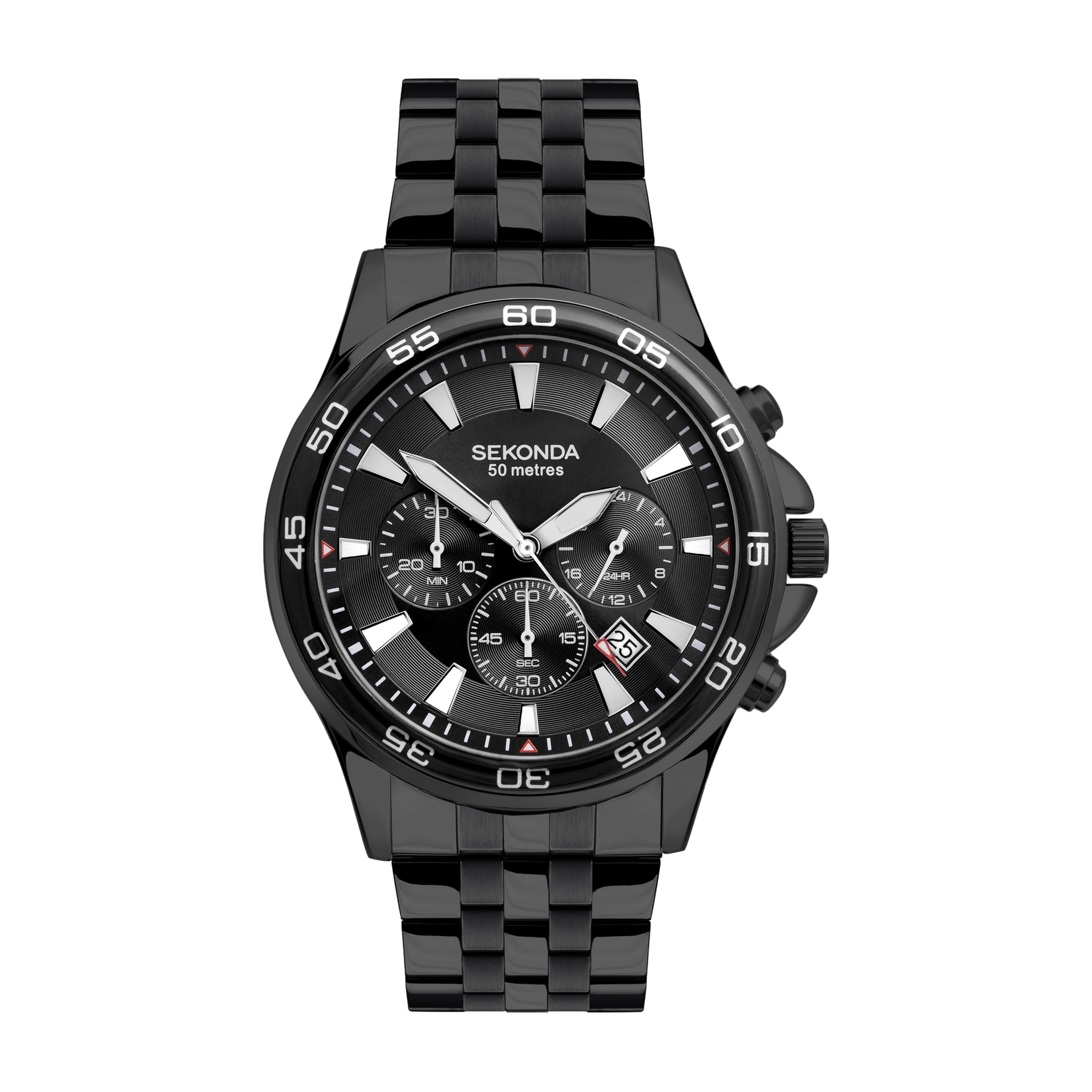 Sekonda Unisex-Adult Analog Japanese Quartz Watch with Stainless Steel Strap 30195