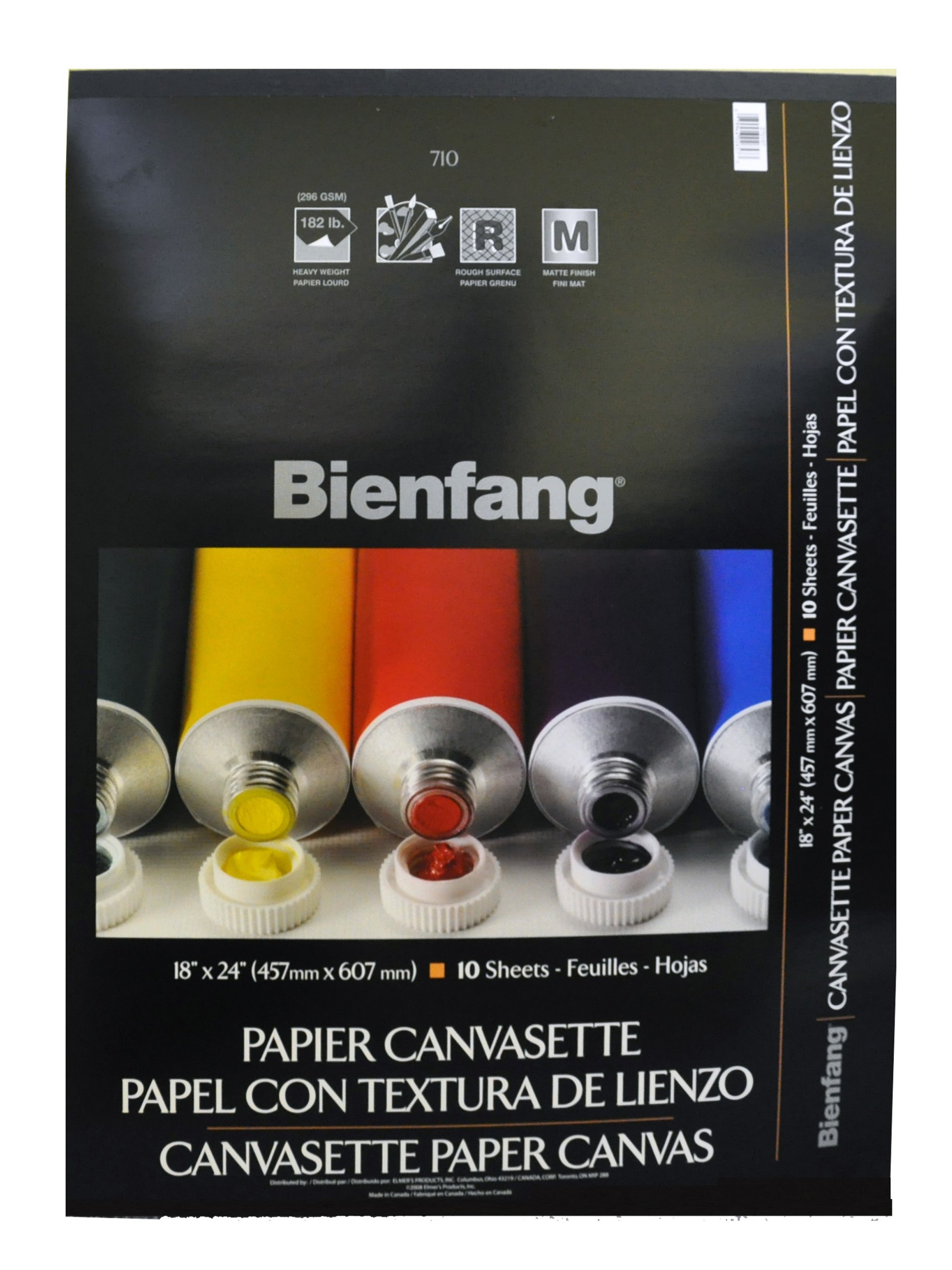 BienfangCanvasette Paper, 10 Sheets, 18-Inch by 24-Inch