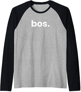 BOS Boston Logan Massachusetts Airport Code List BOS Raglan Baseball Tee