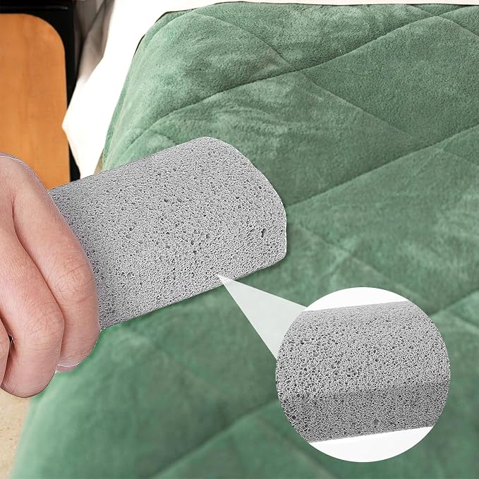 InnoHHustle Removedor de Pelo de Mascotas 2 Piezas Piedra de Pómez Gris miniatura 4
