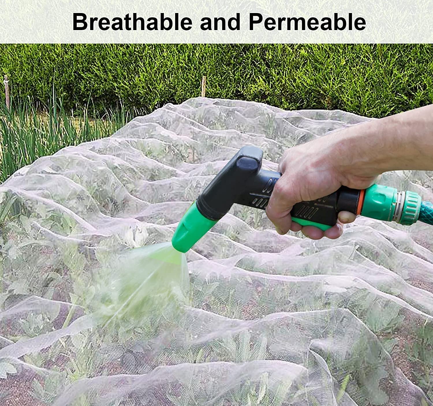 Filet Anti-insectes épaissi 5x10m – Protection Potager, Arbres Fruitiers, Transparent Et Résistant