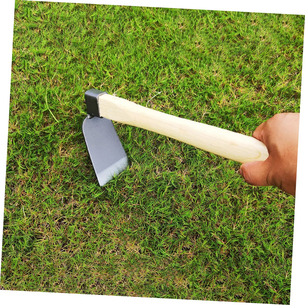 Azada De Acero Para Jardinería Pequeña y Portátil Para Plantar y Flores Al Aire Herramienta De Jardín Para Aflojar y Tierra