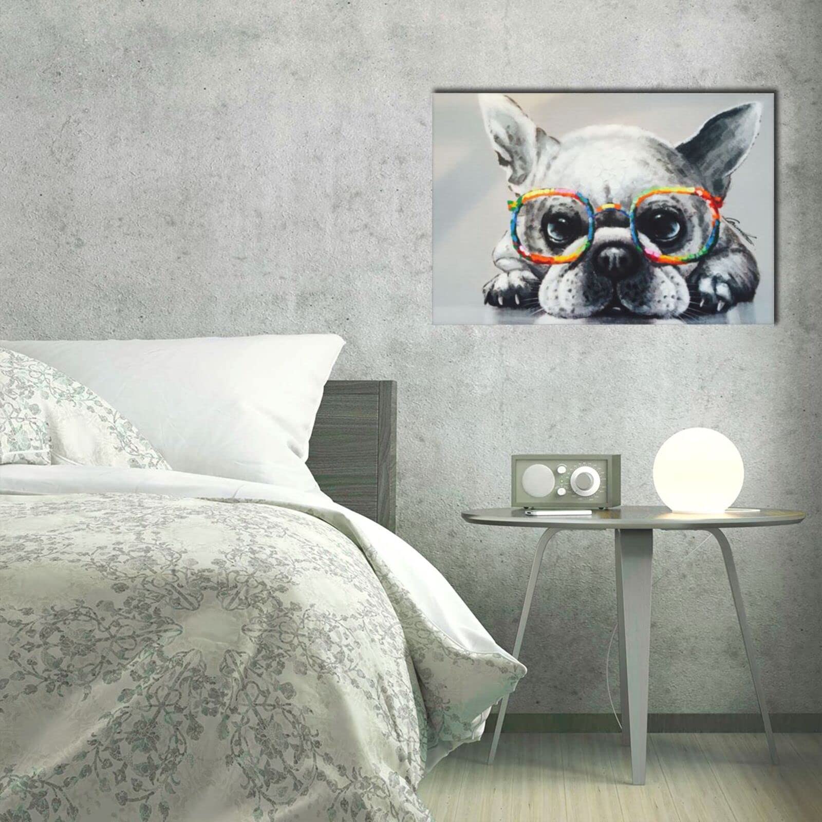 Amazon.co.jp: フレンチブルドッグ犬 アートパネル ポスター 壁飾り