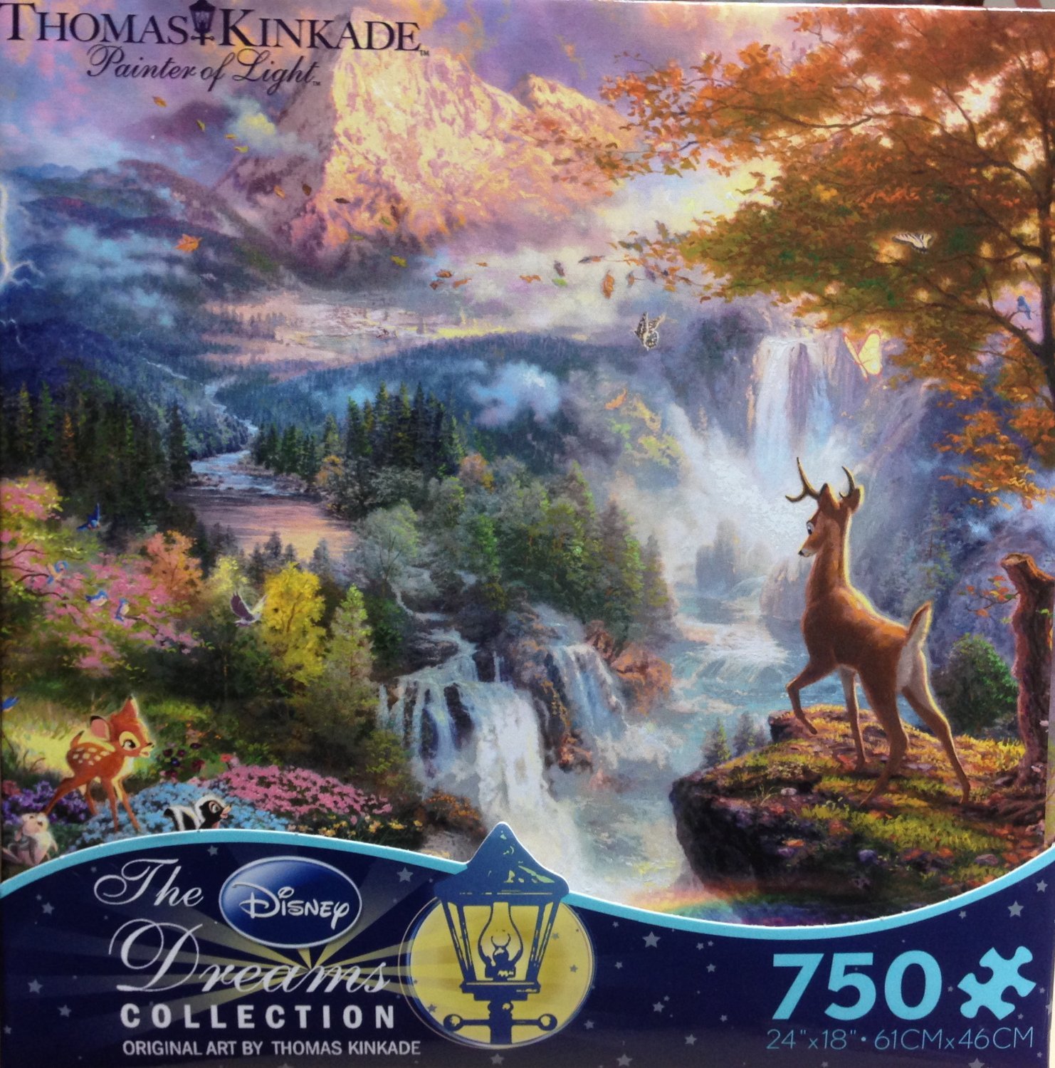 Amazon.com: Ceaco 750 Piece Thomas Kinkade The Disney Collection