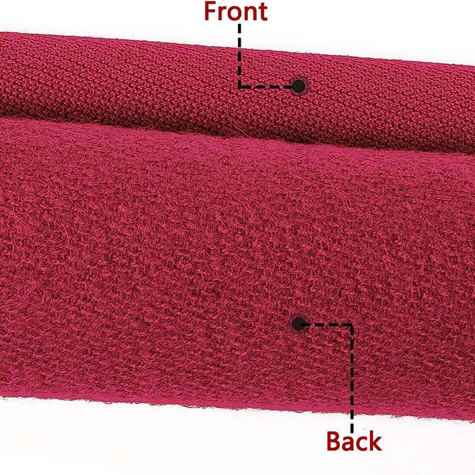 Generico Feltro per Tavolo da Biliardo Professionale Adatto a 7/8/9 Piedi Panno in Feltro per Tavolo da Biliardo in Tessuto Panno per Biliardo ad Alta velocità Panno per Palla da Biliardo,Rosso,7Ft