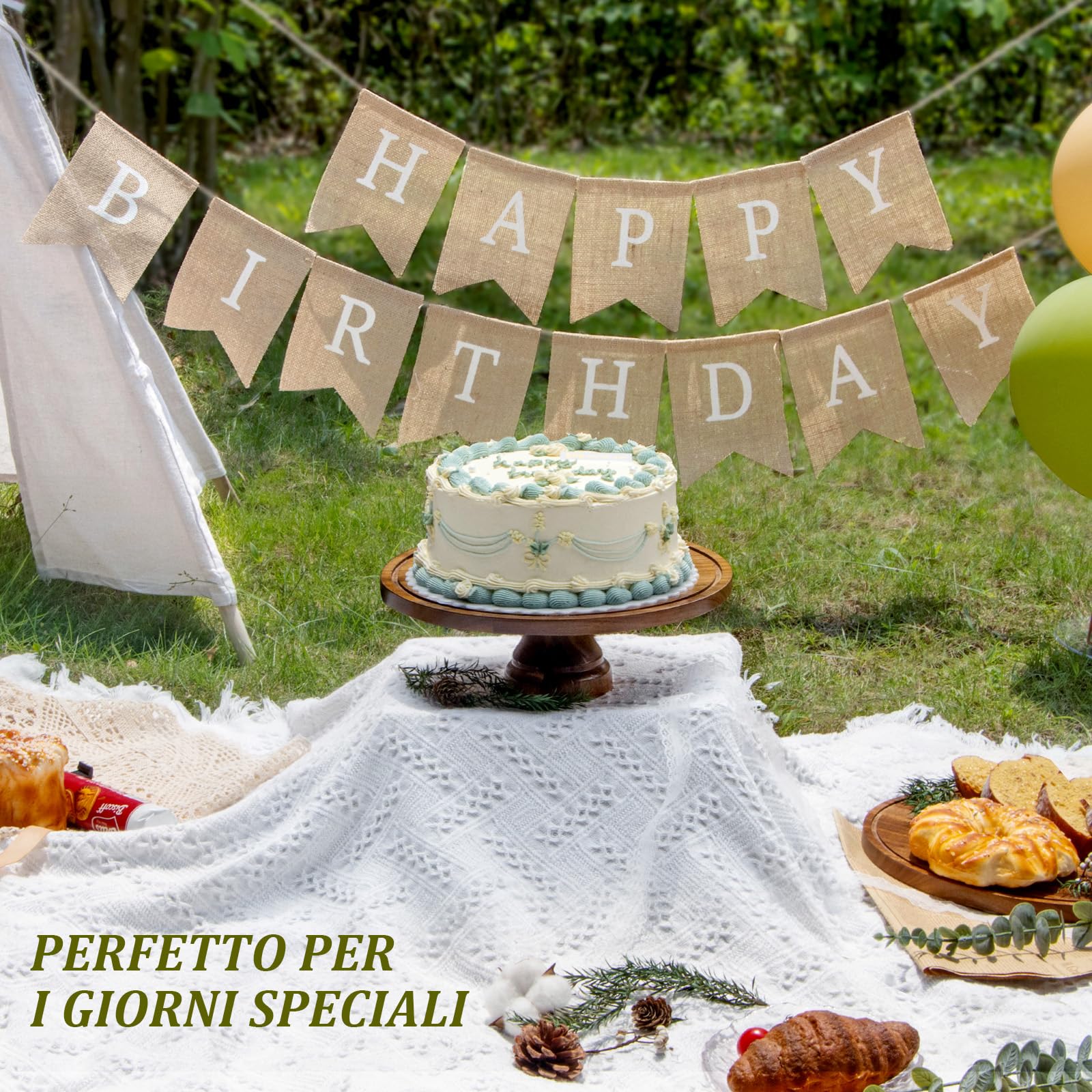 ANBOXIT Alzata Torta con Coperchio, Alzatina per Dolci in Legno di Acacia, Alzata per Dolci in Plastica, Espositore per torte con Cupola in Acrilico, Alzata per Torta Decorativa in Legno (Piedi)