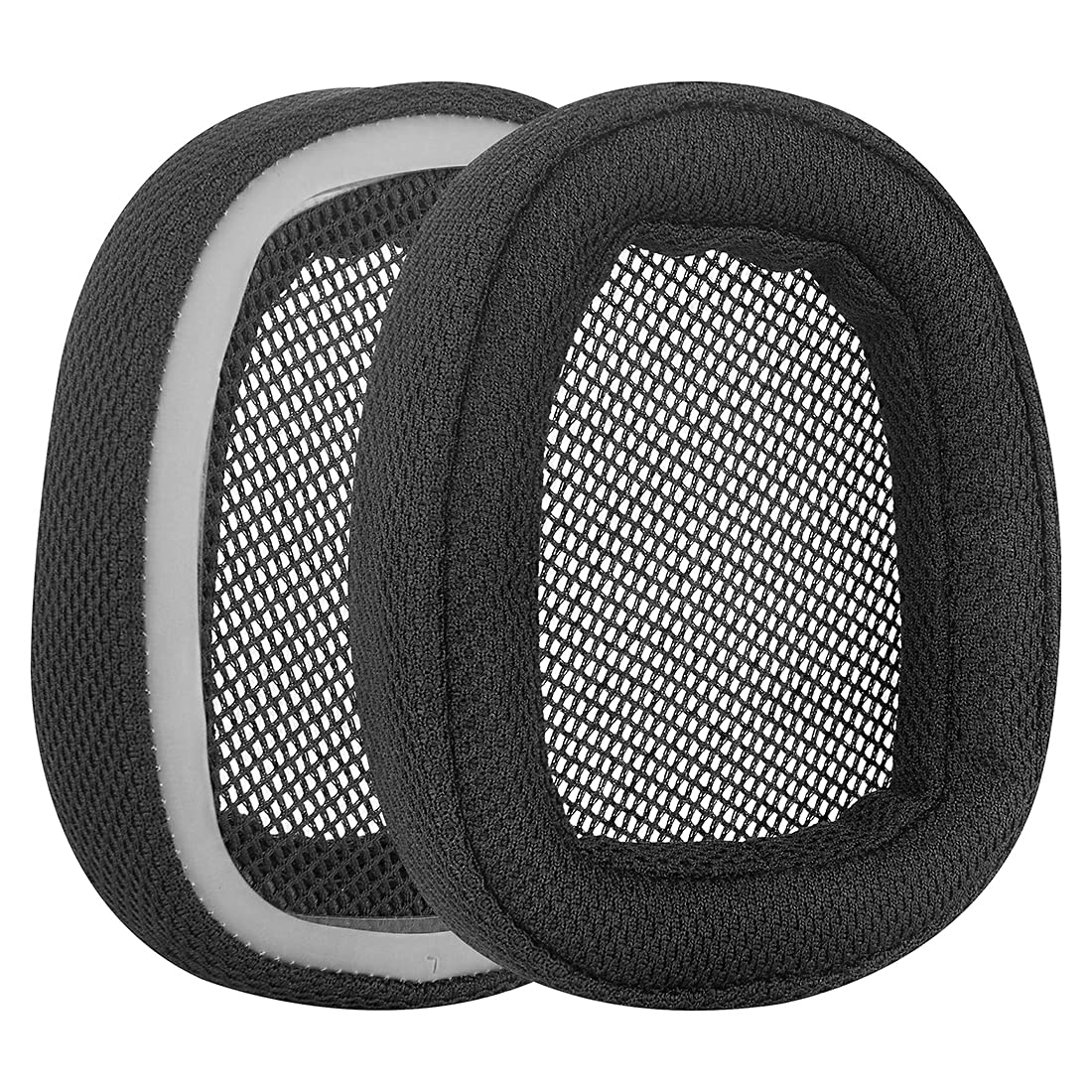 Linkidea Ersatz-Ohrpolster – Kompatibel Mit Logitech G433, G233, G PRO (Netzgewebe/Schwarz)