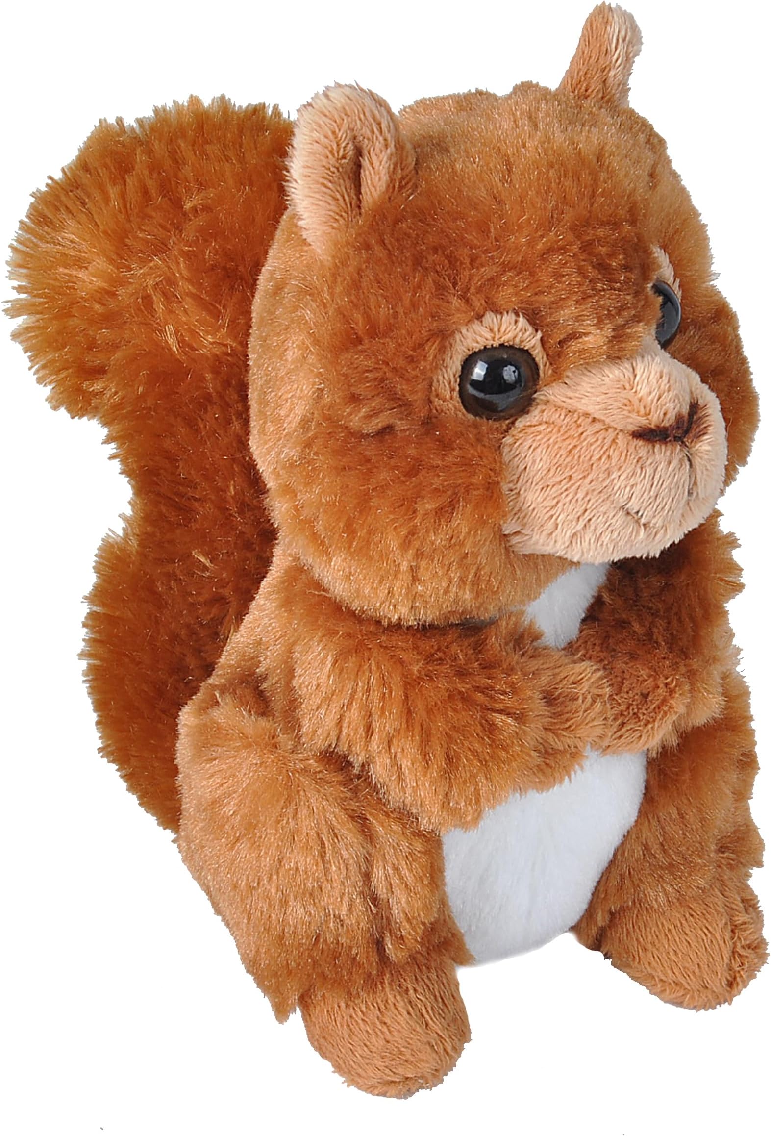 Hug'ems Soft Toy, Gifts for Kids, Red Squirrel Cuddly Toy 18cm