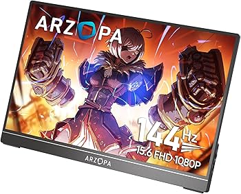 Amazon.co.jp: モバイルモニター 144Hz ARZOPA 15.6インチ 1ms
