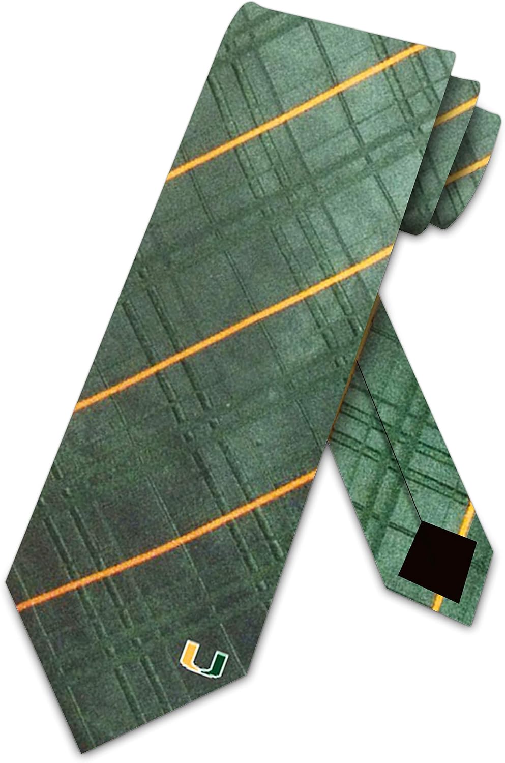 Miami Oxford Stripe Woven Silk Necktie