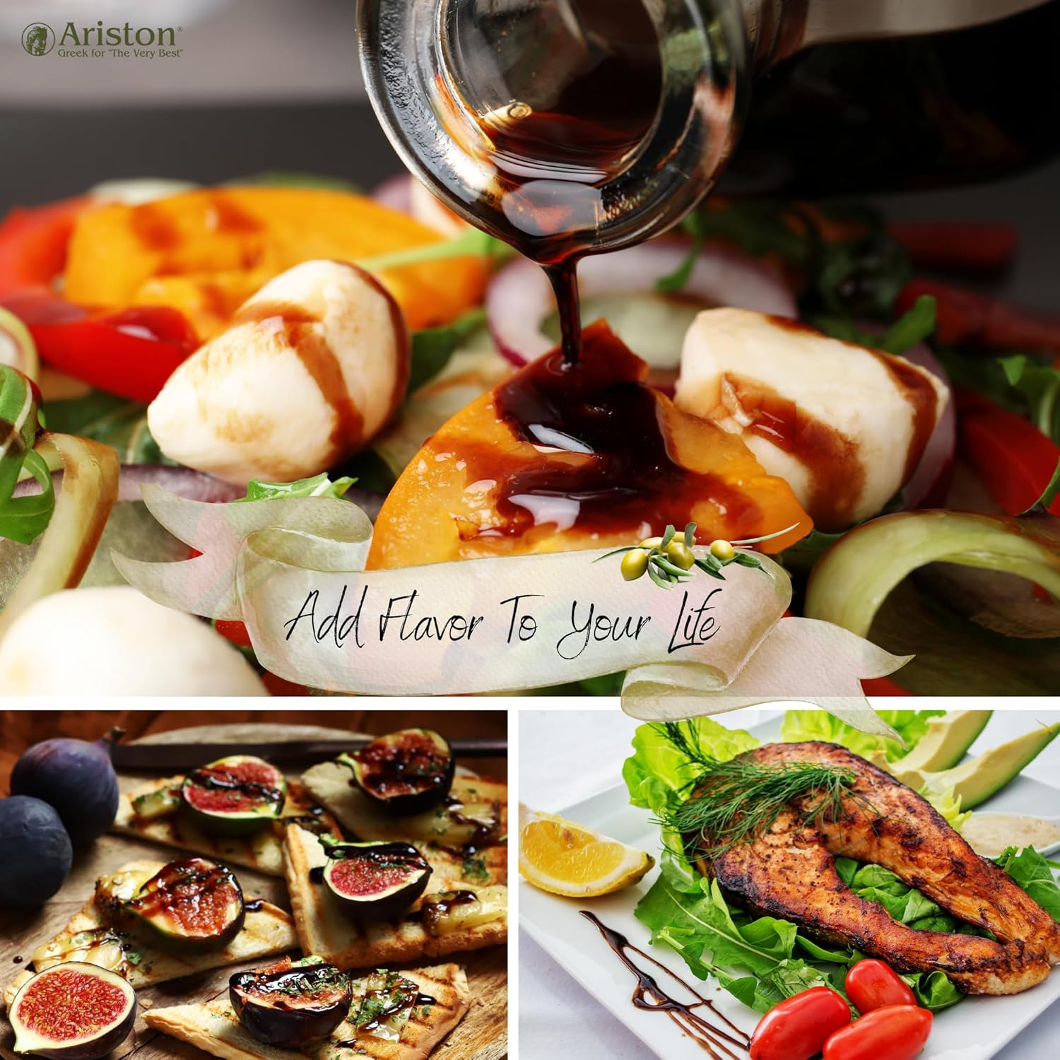 Ariston "The Very Best" Extra Virgin Olive Oil | Anti-Oxidant Rich, Cold Pressed, Premium Quality | Product of Greece (250ml) 8.45 fl oz, Blood Orange