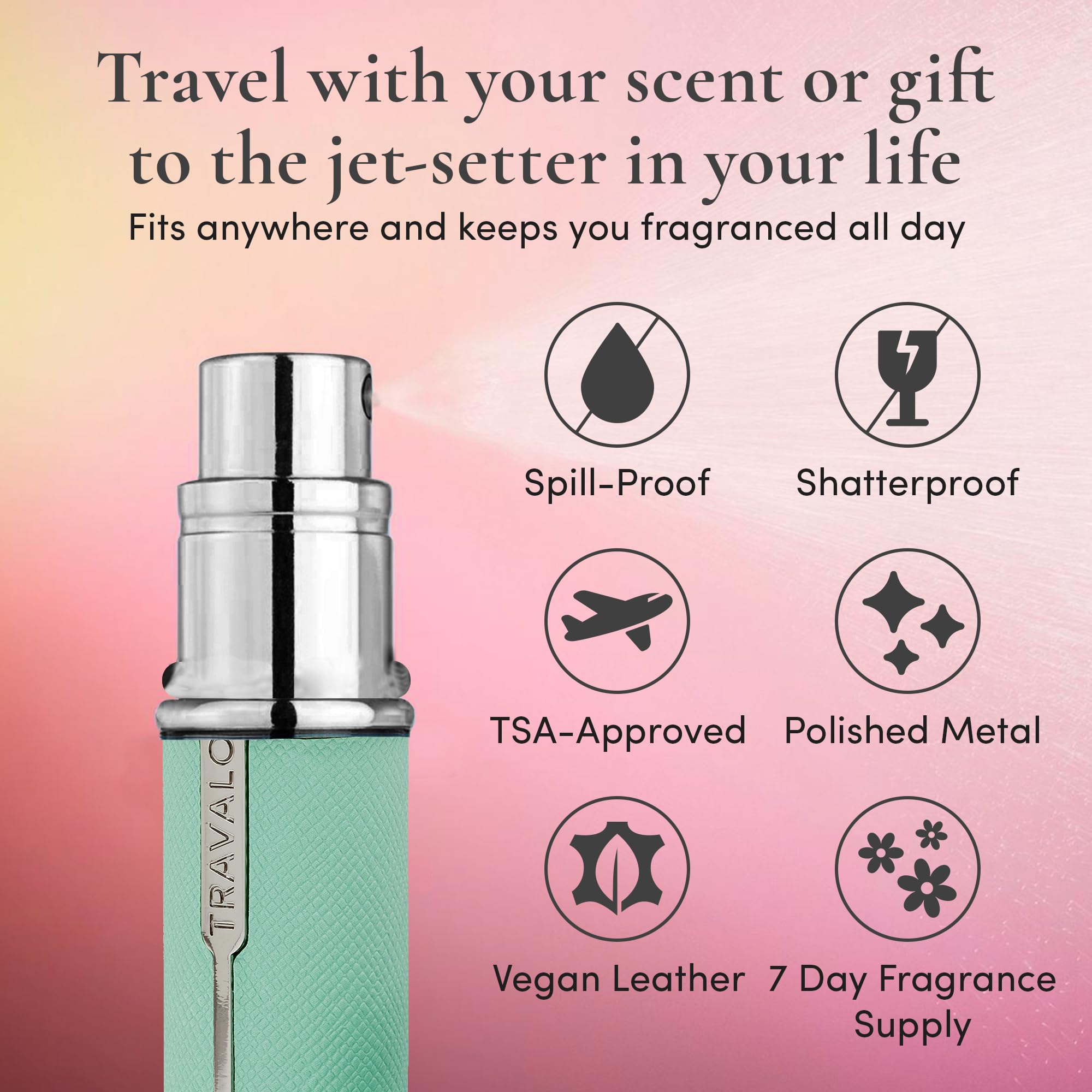 Travalo Milano HD Aqua, Refillable Perfume Atomizer : Amazon.nl