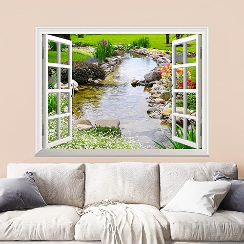 wall26 - Mural de pared transparente con resorte - 36"x48"