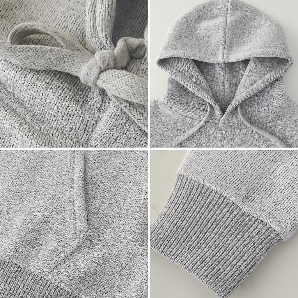 New York Embroidered Hoodie, Pullover Sweatshirt with Kangaroo Pocket, Long Sleeve, Ribbed Cuffs