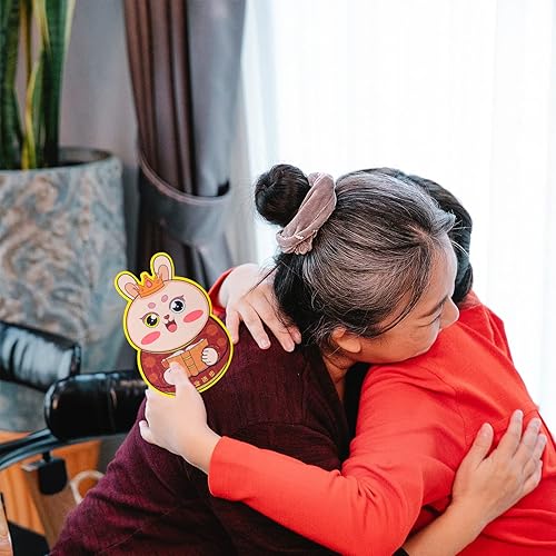 Miniatura 9 de Matiniy 24 sobres de dinero rojo del año chino del conejito Hong Bao regalo para festivales de primavera chinos bolsillos de dinero de la suerte