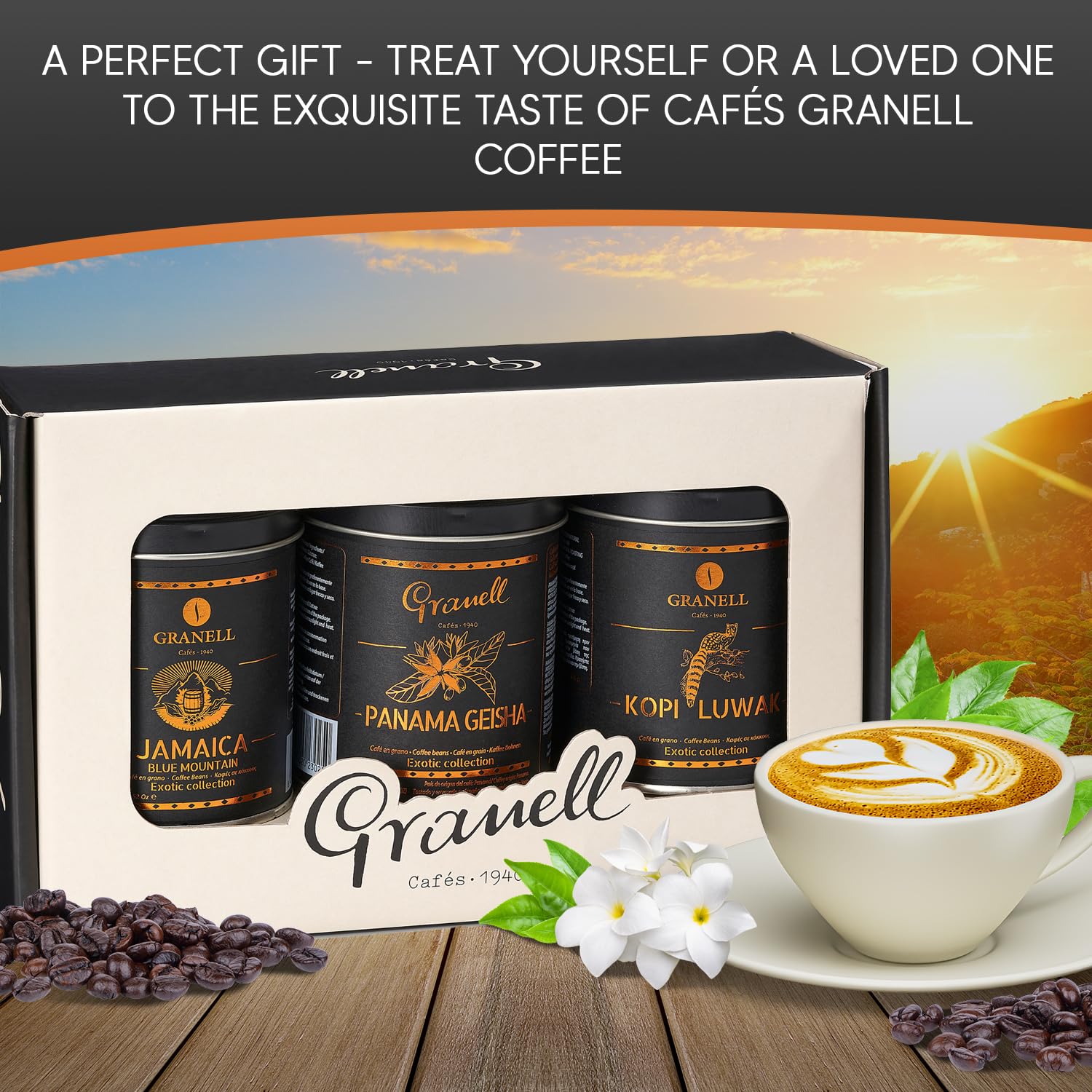 Amazon.com : Cafés Granell Kopi Luwak, Jamaica Blue Mountain