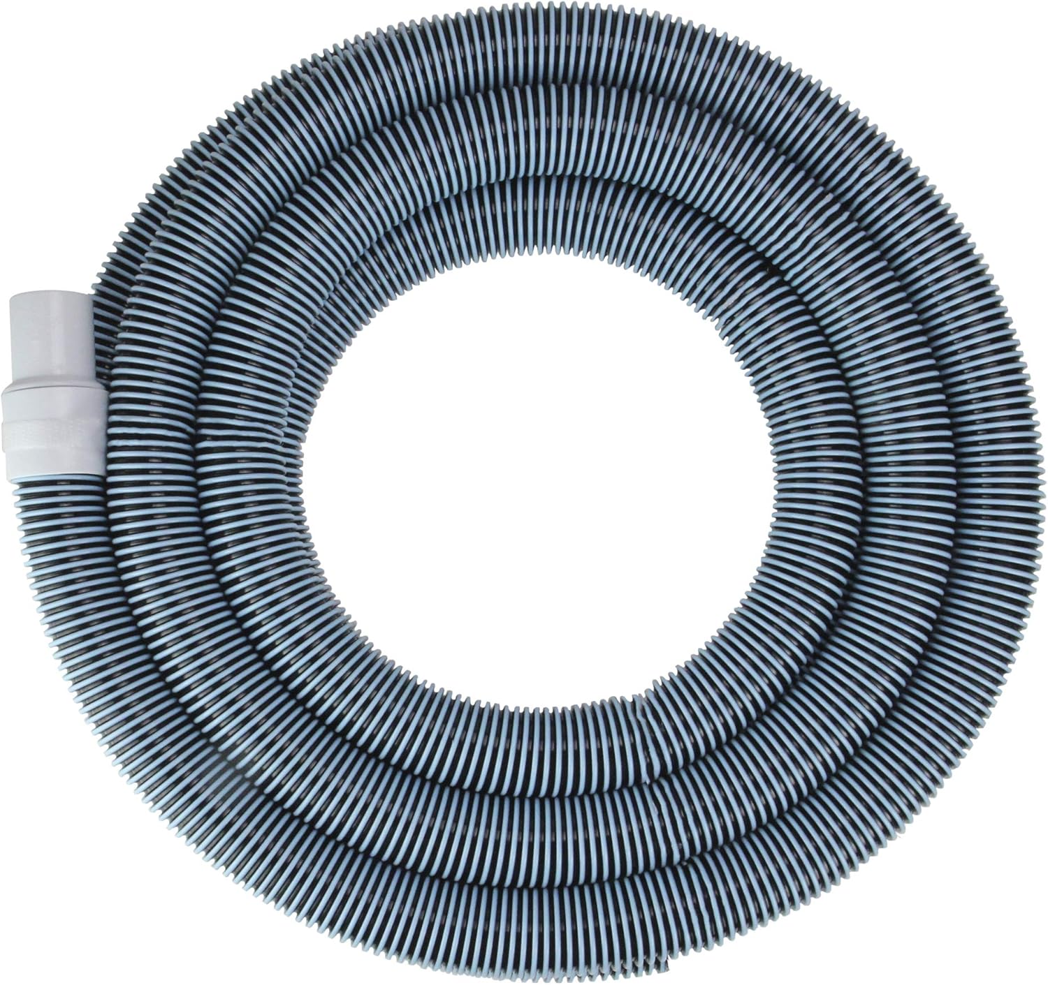 Blue and Black Extruded EVA In Ground Swimming Pool Vacuum Hose 25' x 1.5"