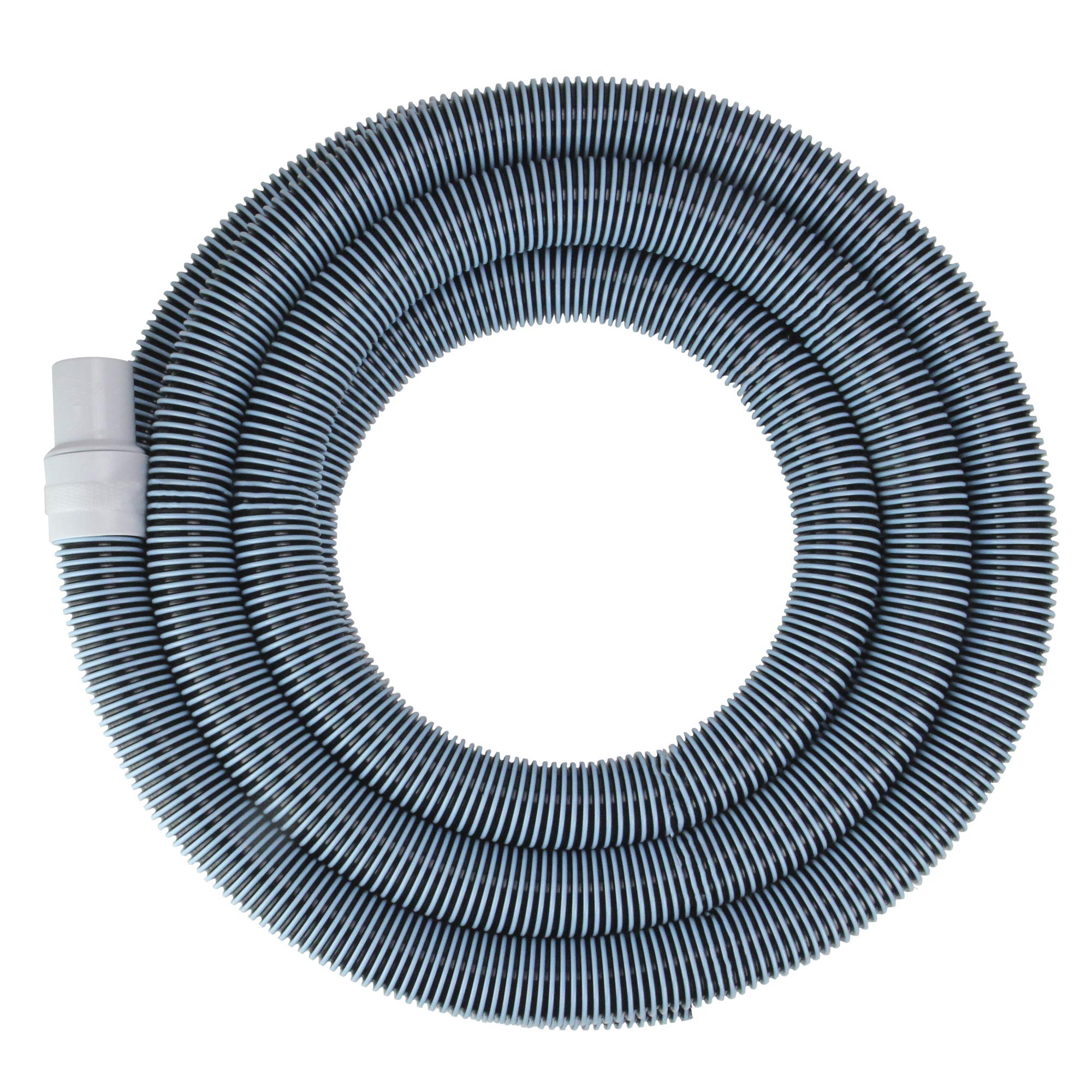 Pool Central Blue and Black Extruded EVA In Ground Swimming Pool Vacuum Hose 25' x 1.5