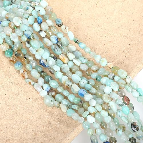 Miniatura 3 de 50 cuentas de piedras preciosas naturales facetadas para la fabricación de joyas, cuentas AAA+ multicolor, de 0.314 a 0.315 pulgadas (0.157-0.315