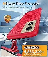 Vista 144 de FNTCASE Funda para Samsung Galaxy A23 5G: (Samsung Galaxy A23 4G LTE) Funda protectora de doble capa resistente para teléfono celular a prueba