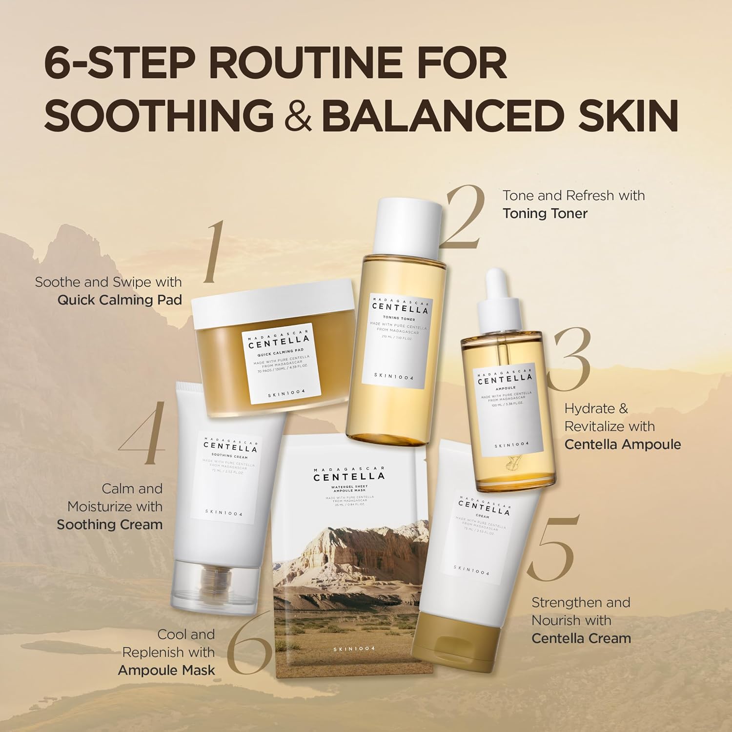 SKIN1004 Centella Toning Toner 13.52 fl.oz, 400ml, Korean Face Toner with Madagascar Centella Asiatica & Hyaluronic Acid for Hydrating, Soothing and Moisturizing, PHA Exfoliator, Korean Skin Care - Image 9