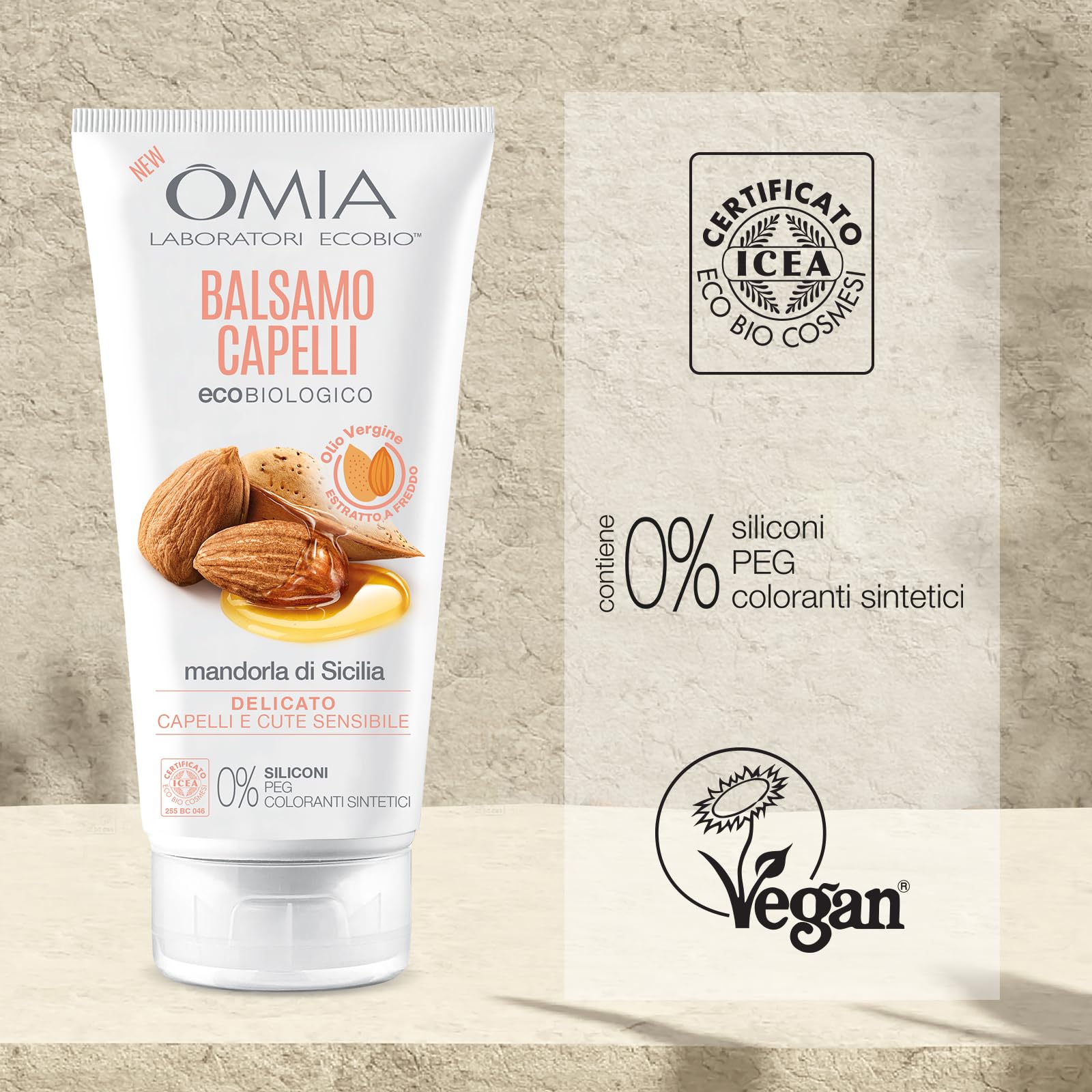 OMIA HAIRCARE Migdałowy ZESTAW