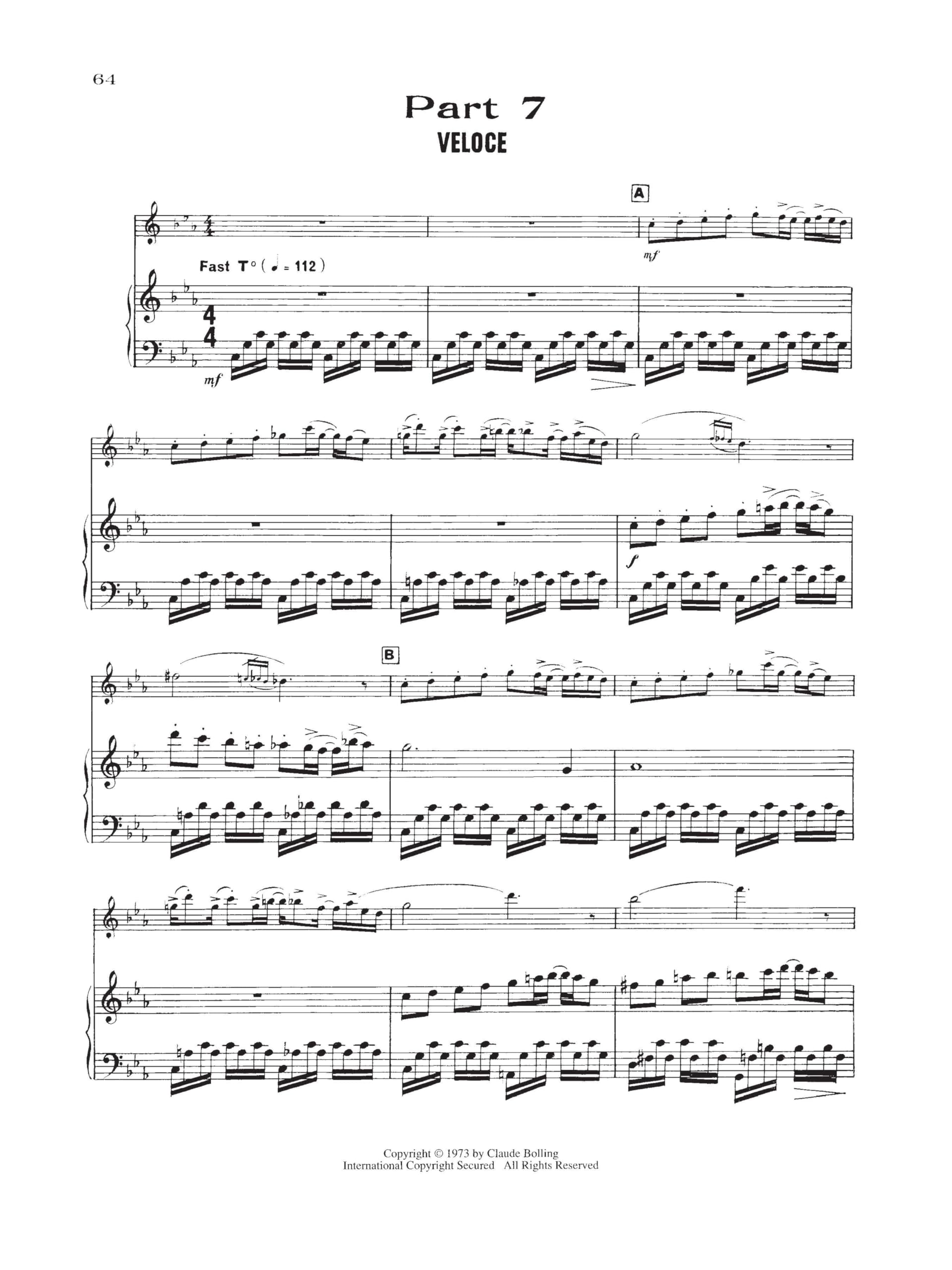 Suite for Flute and Jazz Piano Trio