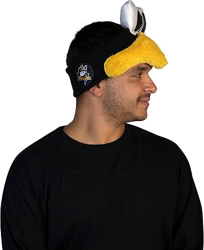Miniatura 3 de Rasta Imposta Iceburgh - Diadema para mascota de la NHL, hockey sobre hielo, pingüinos de Pittsburgh, equipo deportivo para fanáticos de los