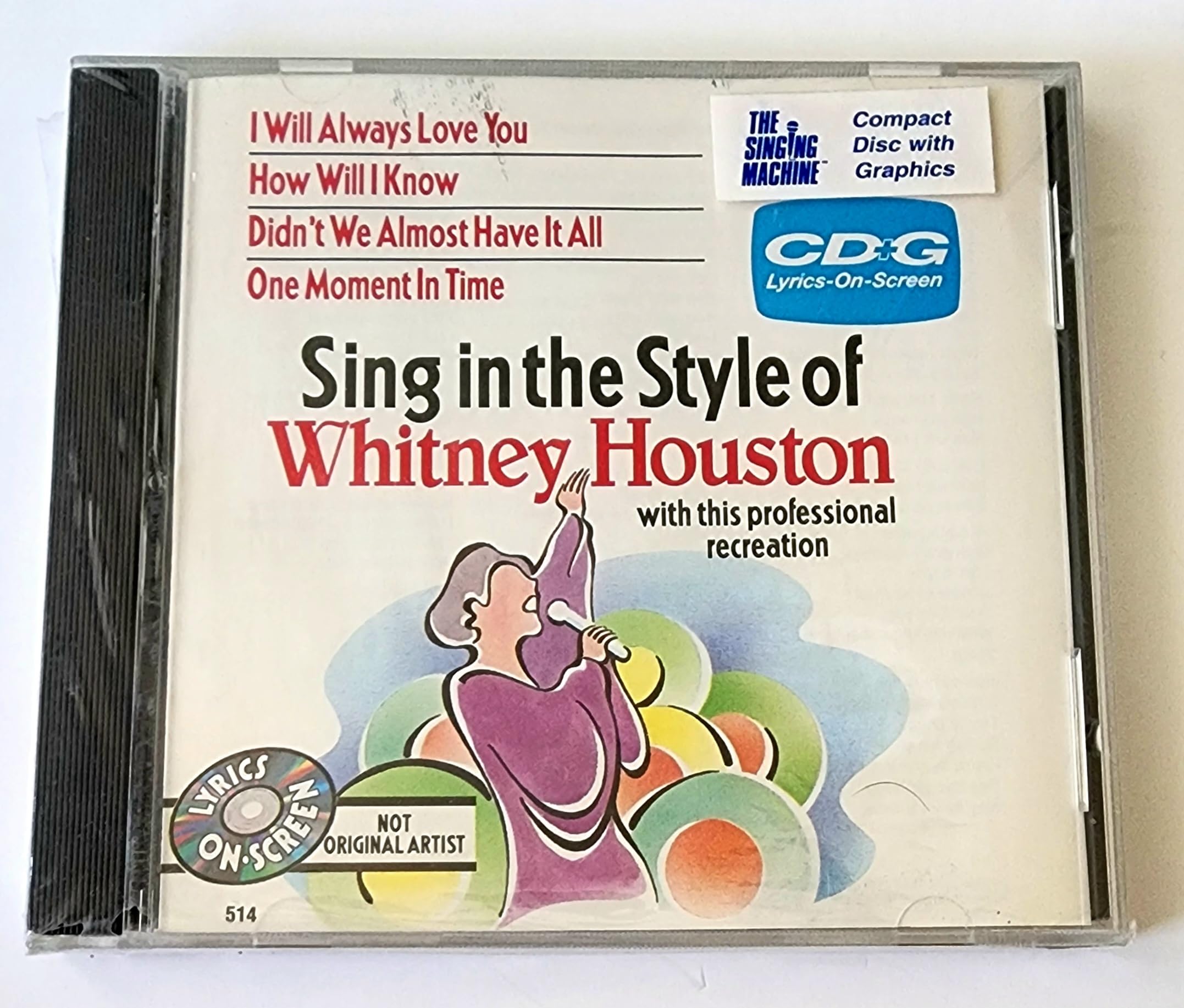Karaoke: Whitney Houston [Audio CD] Various Artists