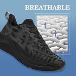 Hawkwell Women's Cloud Zero Active Cushion Breathable Tennis Fashion Walking Sneakers Gym Medical Work Shoes