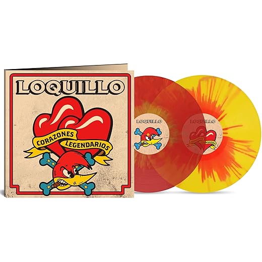 Corazones Legendarios (2 LP) Splatter Rojo y Amarillo [Vinilo]
