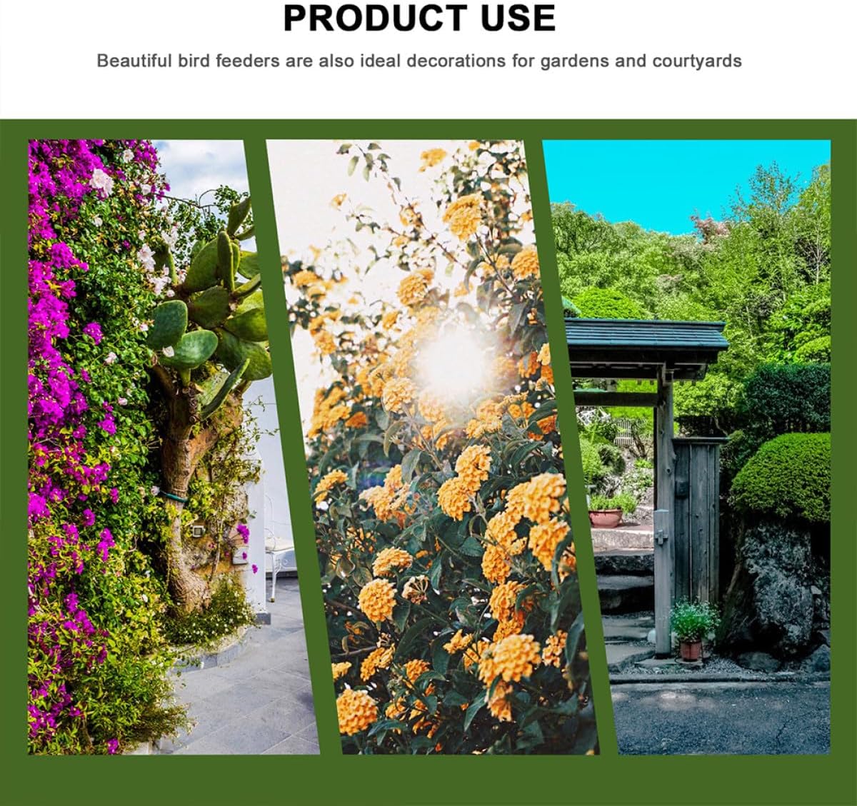 Tofficu 2pcs Outdoor Hanging Hummingbird Water Feeder Red Plastic Garden Hanging Bird Feeder for Wild Birds Suitable for Patio and Backyard