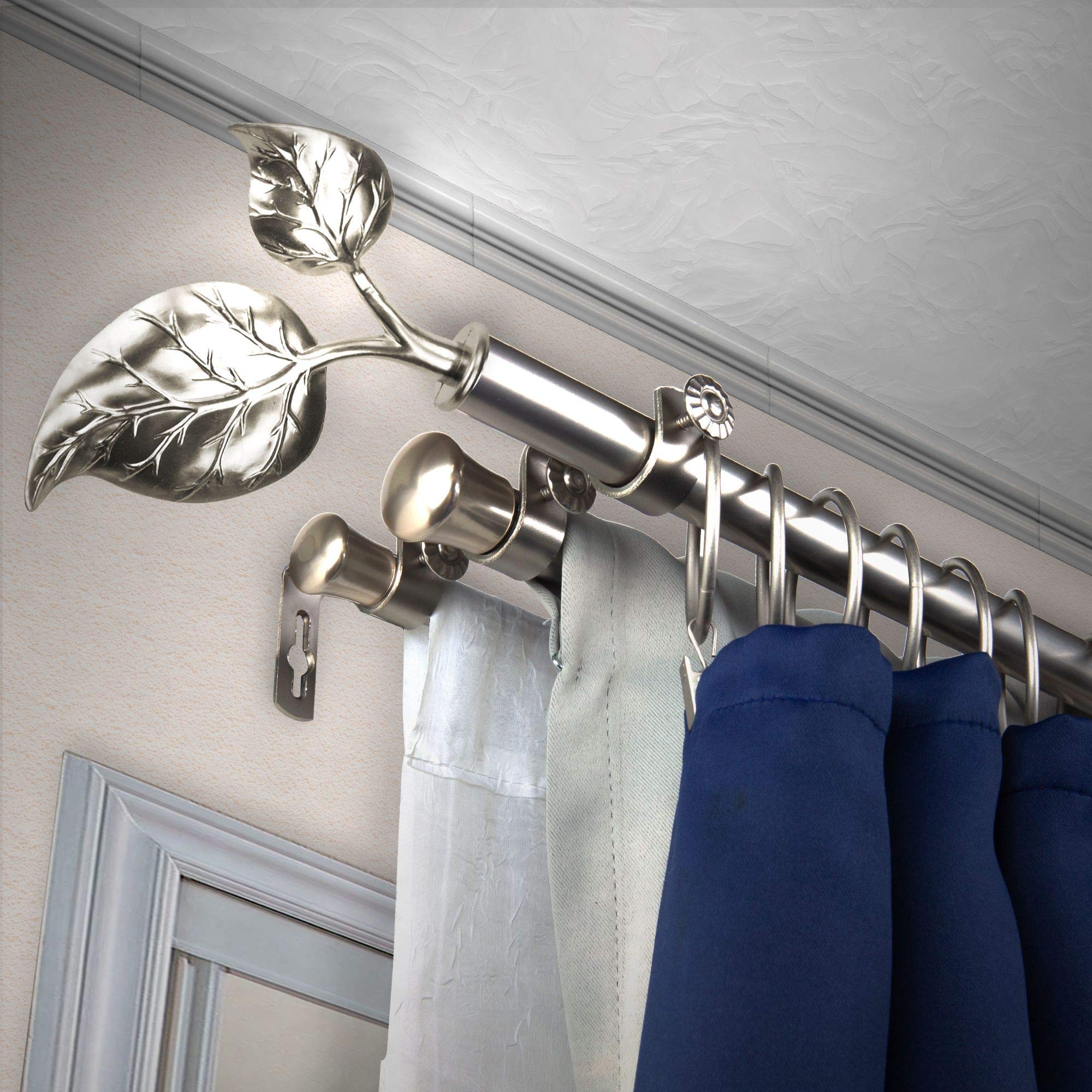 Contemporary Curtain Rod Superior Contemporary Geometric Trellis Sheer