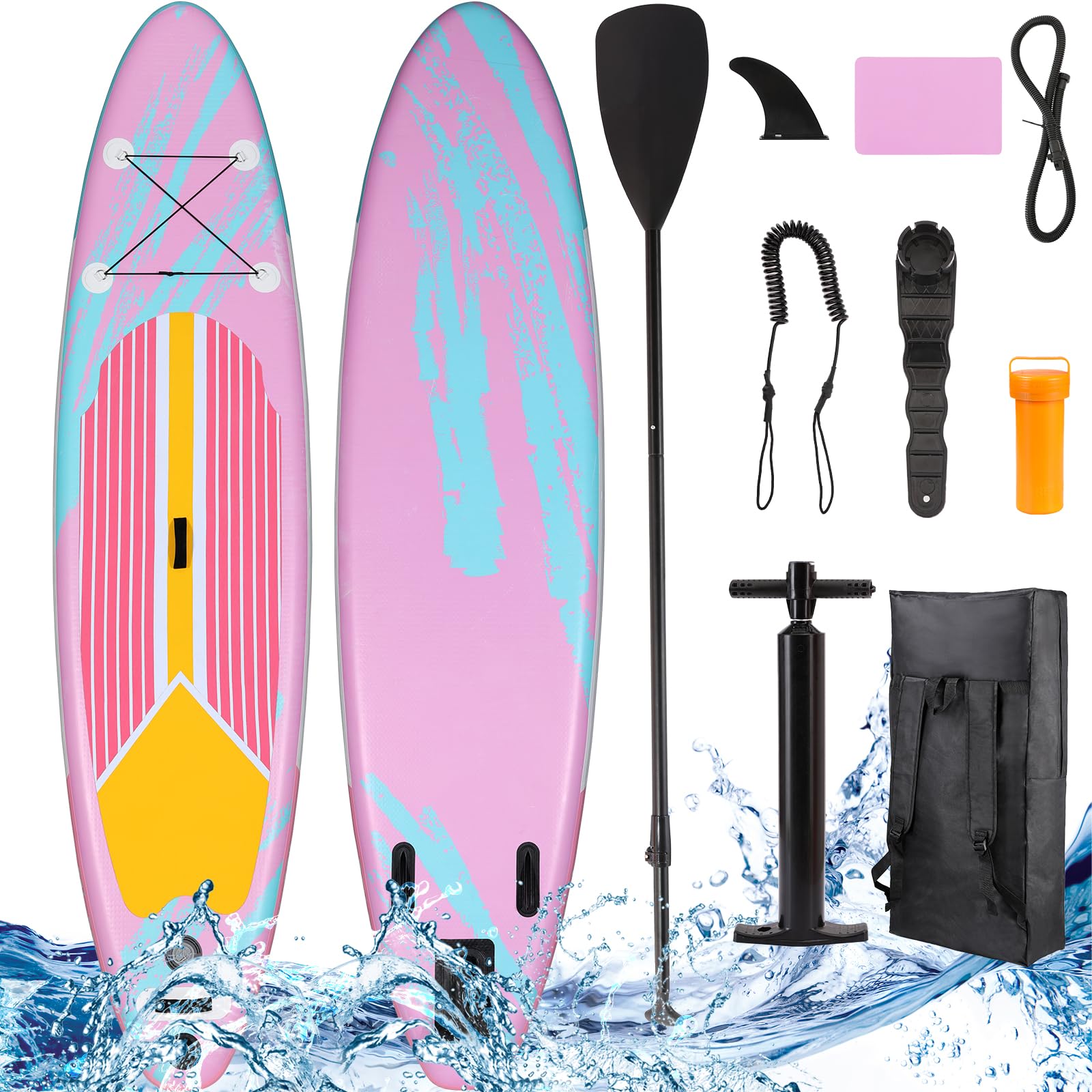 LIFERUN SUP Paddling Board 305 x 76 x 15 cm Stand Up Paddle Set, set completo di accessori premium, per adulti e ragazzi di tutti i livelli, portata fino a 200 kg