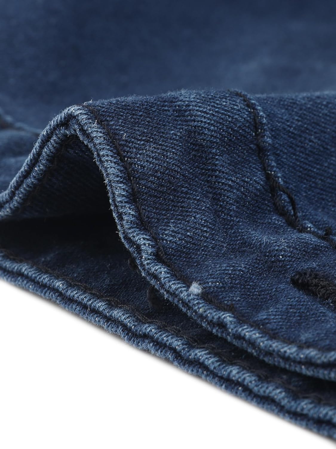 Allegra K Women's 2024 Summer Button Down Cap Short Sleeve Cropped Jean Denim Jacket - Image 5