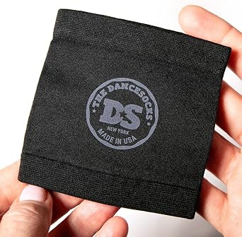 THE DANCESOCKS Made in USA Original Over Sneaker Socks for Dance on Smooth Floors (4 pair)