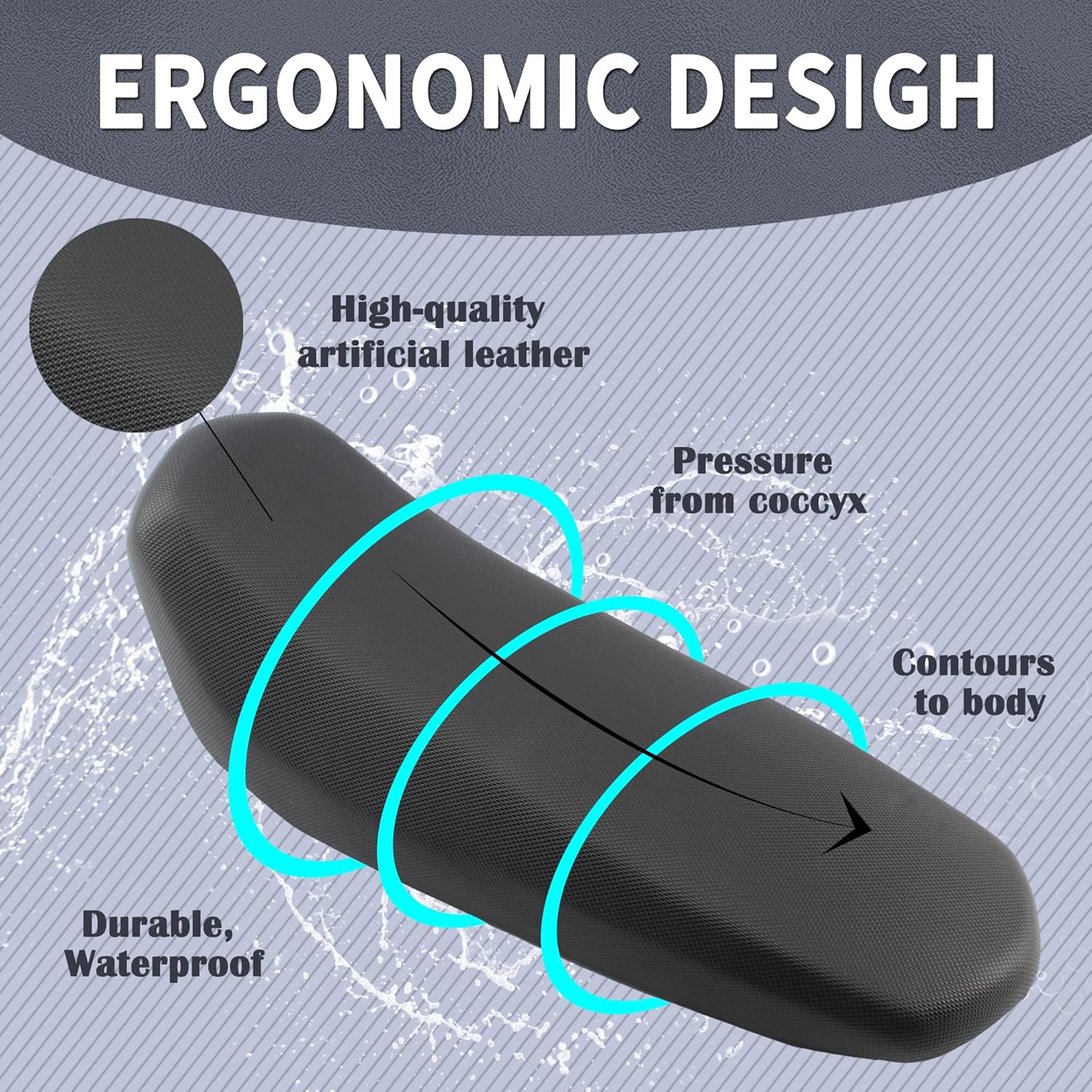Surron Seat,Standard Motorcycle Seat Cushion Electric Dirt Bike Seat With Sur Ron Light Bee X and S Black