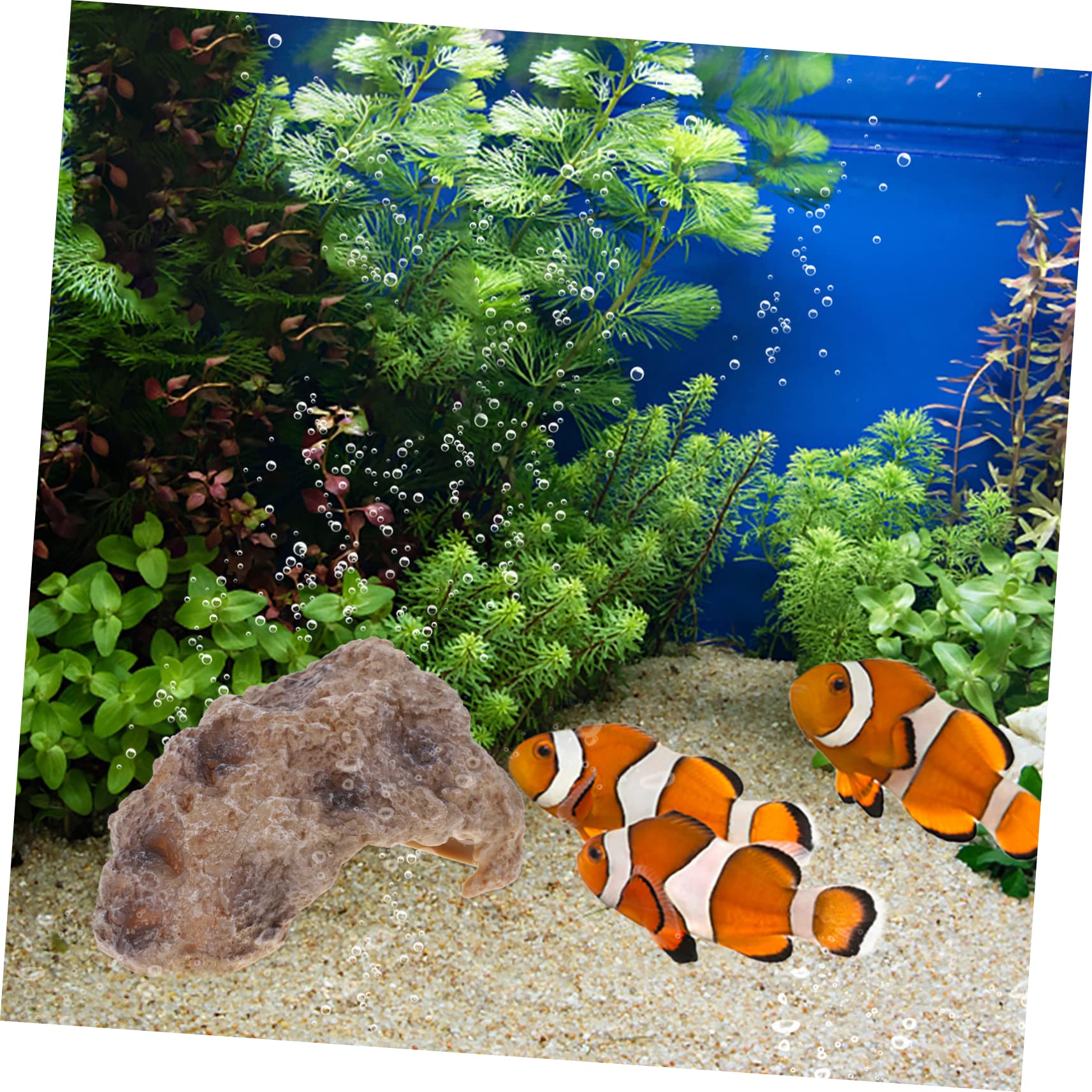 POPETPOP 4 Sztuk Dekoracji Akcesoria Do Akwarium Fish Tank Ukrywanie Schronienie Akwarium Ukrywanie Jaskinia Fish Tank Jaskinia Domu Wystrój Żółw