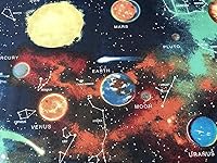 Vista 1 de Tela 100% algodón vendida por yarda 1 yarda = 36 pulgadas de longitud (espacio exterior)