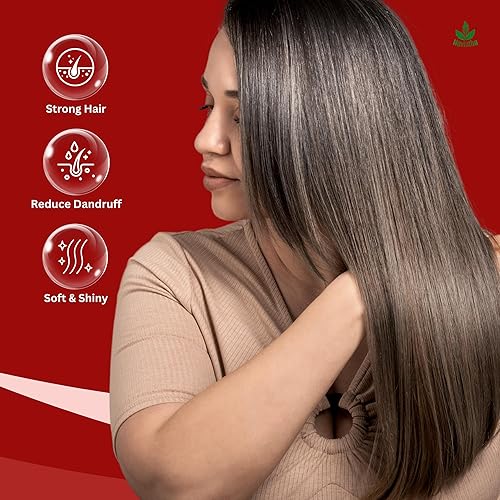 Miniatura 5 de Havintha Polvo de flor de hibisco para el crecimiento del cabello  Limpia el cabello  100% natural - 8.82 oz