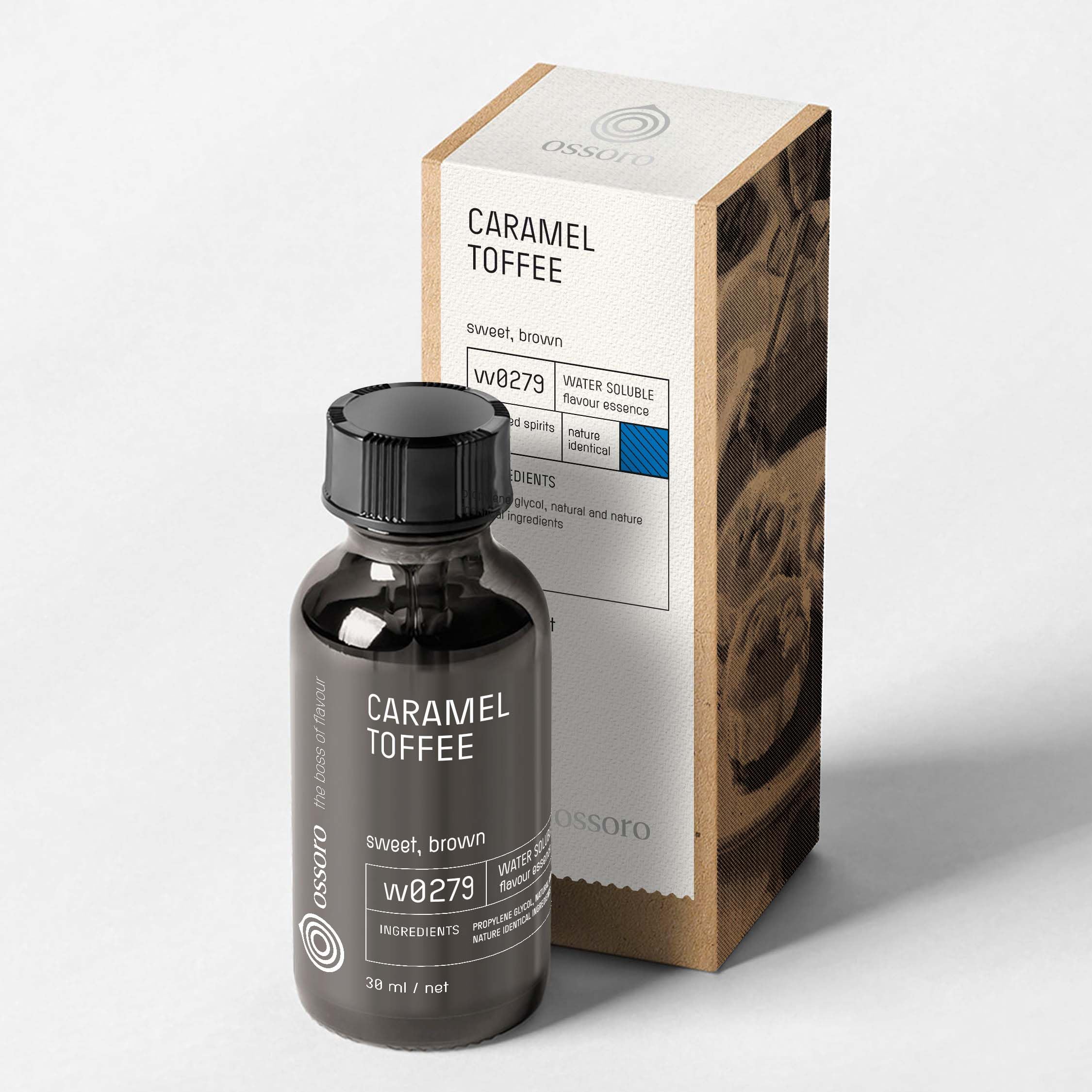 Ossoro Caramel Toffee Flavour, 30ml