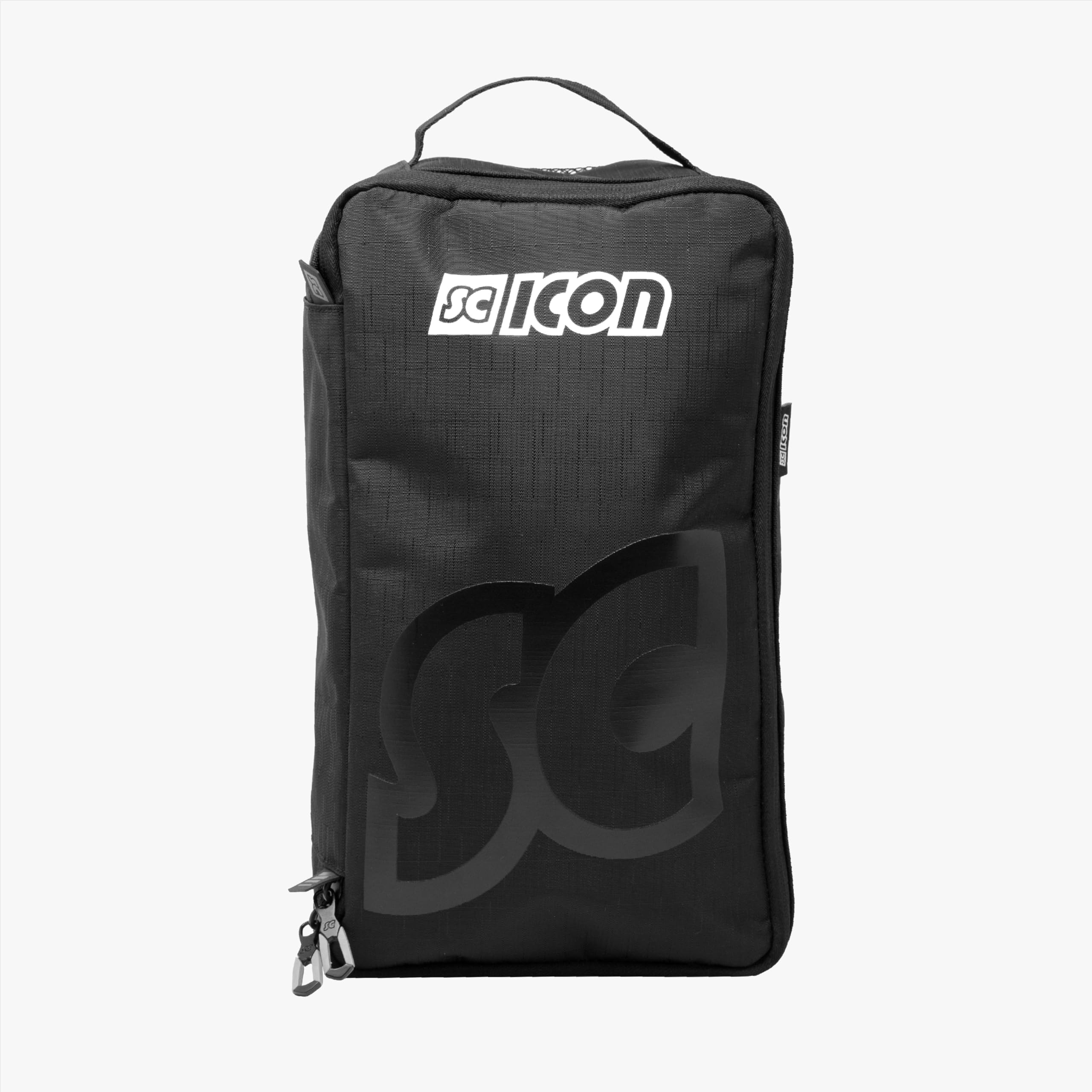 Scicon Borsa per scarpe da ginnastica sportiva (nero), Nero, Borsa per scarpe da ginnastica