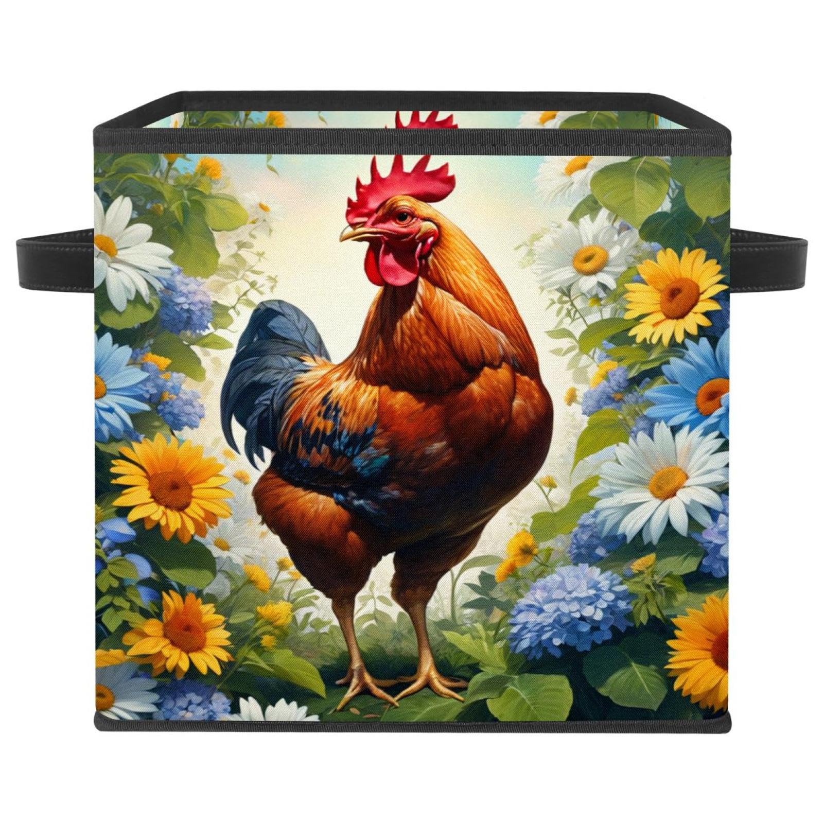Boîte de rangement pliable à grande capacité pour organiser jouets et livres de la maison