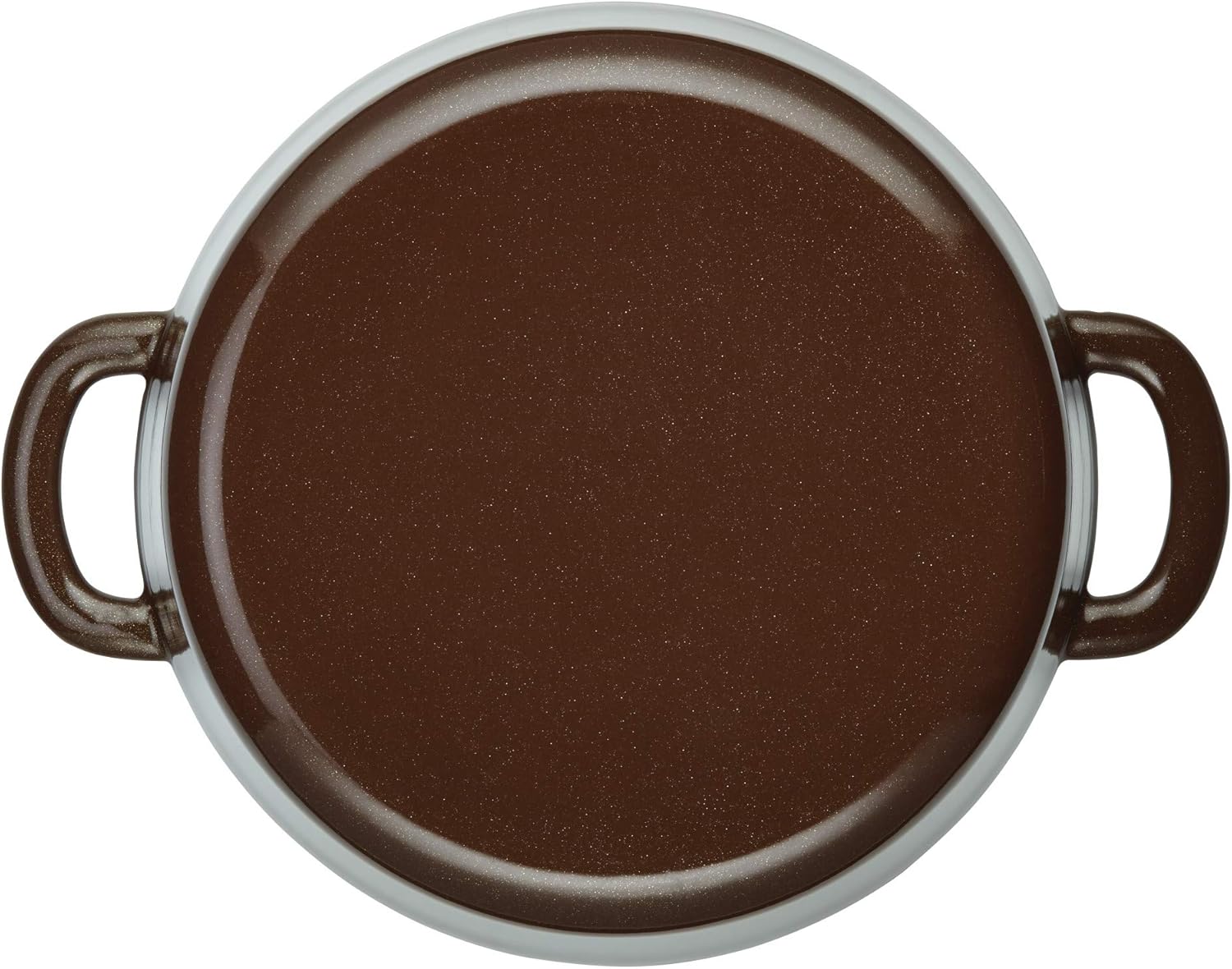 Ayesha Curry Cast Iron Enamel Covered Dutch Oven, 5.5 Quart Color Brown