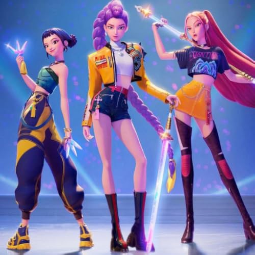 K Pop Demon Hunters Dark Idol World – K-Fantasy Wallpapers